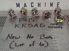 Load image into Gallery viewer, Potter &amp; Brumfield KR5AG 120V 50/60Hz Relays New Old Stock (Lot of 6)
