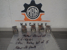 Load image into Gallery viewer, Potter &amp; Brumfield KA-4318-1 Relays 11 Pin New Old Stock (Lot of 5)
