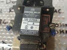 Load image into Gallery viewer, Allen Bradley 700-D200A1 Ser A Control Relay 25A 300VAC W/ 79A86 Coil 110/120V
