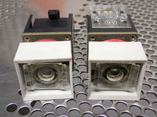 Load image into Gallery viewer, Allen Bradley 800MS-X0 Ser A Pushbuttons W/ 800M-XD1 Ser B No Caps (Lot of 2)
