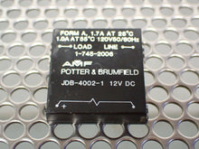 Load image into Gallery viewer, Potter &amp; Brumfield JDB-4002-1 12VDC Circuit Board Relay Module Used W/ Warranty
