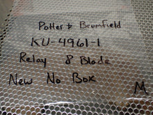 Load image into Gallery viewer, Potter &amp; Brumfield KU-4961-1 Relay 8 Blade New Old Stock No Box
