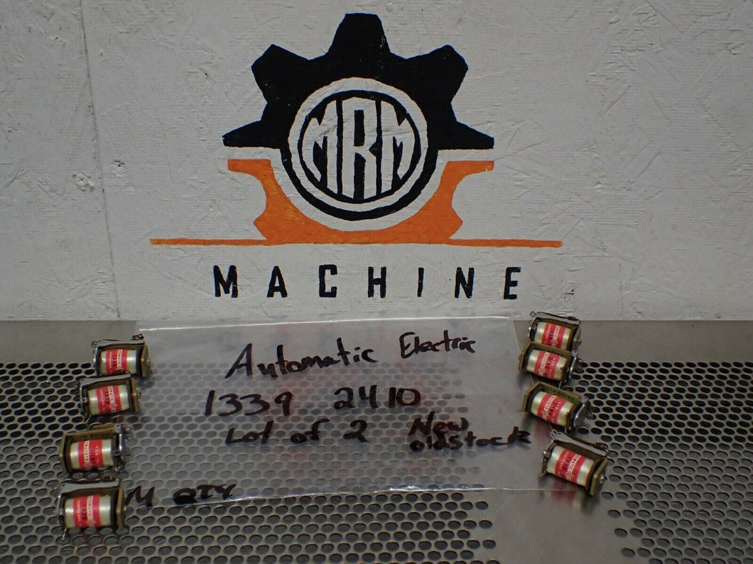Automatic Electric 1339 2410 Relays New Old Stock (Lot of 2)