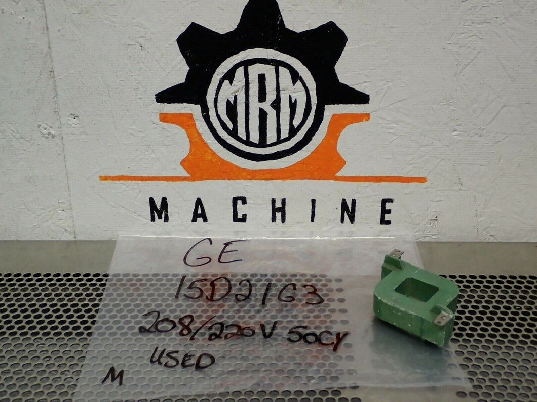General Electric 15D21G3 Coil 208/220V 50Cy Used With Warranty