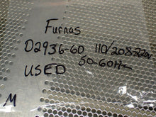 Load image into Gallery viewer, Furnas D2936-60 Coil 110/208-220V 50/60Hz Used With Warranty
