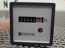 Load image into Gallery viewer, HECON T0621134 7 Digit Hour Timer 115VAC Used With Warranty Fast Free Shipping
