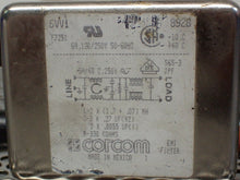 Load image into Gallery viewer, Corcom 6VV1 6A, 120/250V 50-60Hz Power Line Filter Used With Warranty
