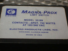 Load image into Gallery viewer, Magna-Prox Model 55189 Limit Switch SPDT 750Watts At 120/240VAC Used (Lot of 8)
