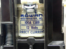 Load image into Gallery viewer, Rowan 2190-E30HA Contactor 10A 300VAC 100A 1389 12V Coil New (Slight Damage)
