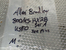 Load image into Gallery viewer, Allen Bradley 800MS-HX2B Ser A Selector Switch (No Knob) Used With Warranty
