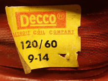 Load image into Gallery viewer, Decco 228-246A 139-141P Solenoid Coil 120V 60Hz 9-14 New Old Stock
