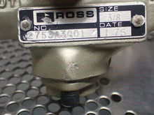 Load image into Gallery viewer, Ross 2753A3Q01 Size 3/8 Pneumatic Control Valve New Old Stock See All Pictures
