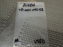 Load image into Gallery viewer, BIMBA YD MRS-092-DZ Pneumatic Cylinder Used With Warranty See All Pictures
