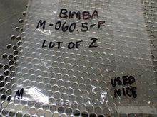Load image into Gallery viewer, Bimba M-060.5-P Pneumatic Cylinders Used With Warranty (Lot of 2) See All Pics
