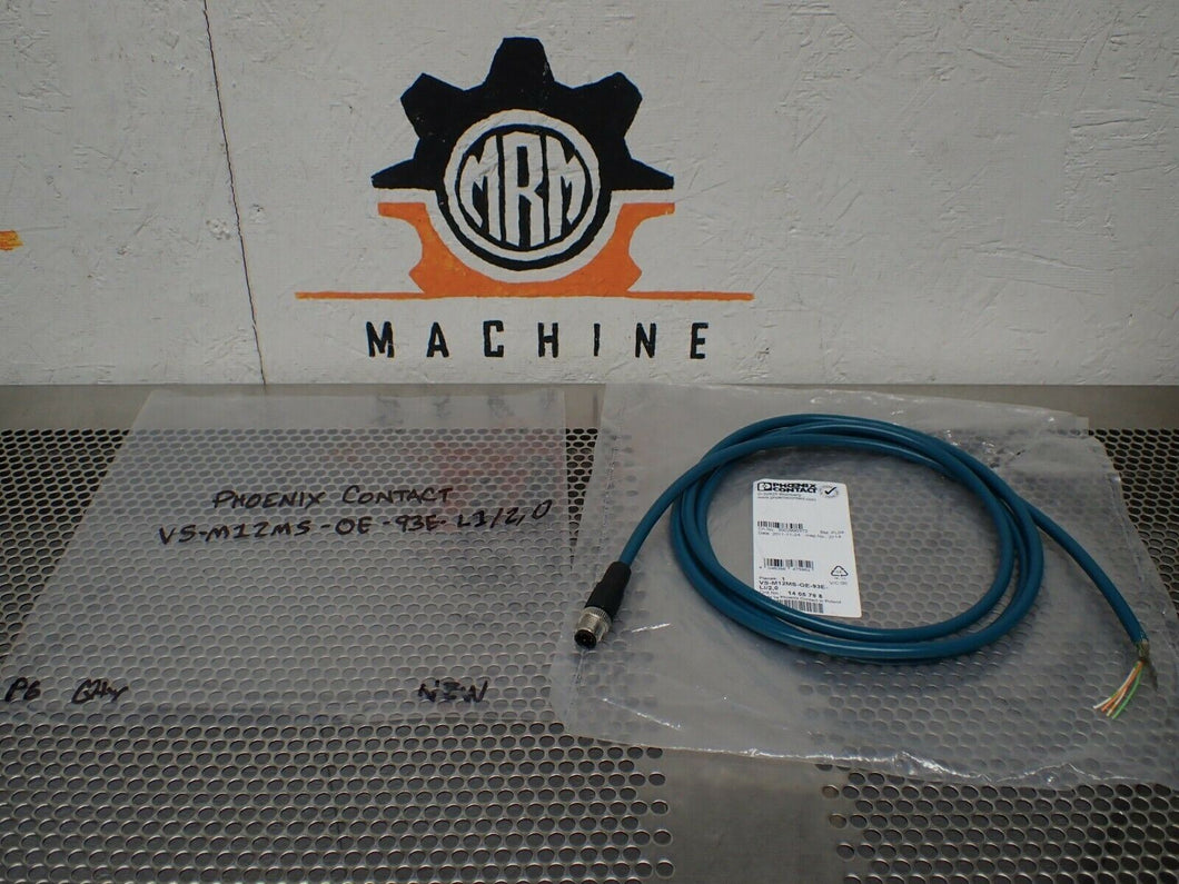 Phoenix Contact VS-M12MS-OE-93E-LI/2,0 3002990372 Cordset New See All Pictures