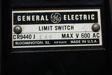 Load image into Gallery viewer, General Electric CR9440J1A2 Limit Switch 600VAC Max New Old Stock See All Pics
