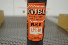 Load image into Gallery viewer, LOW-PEAK LPS40 Dual Element Time Delay Fuses 40A 600V New (Lot of 20 Fuses)
