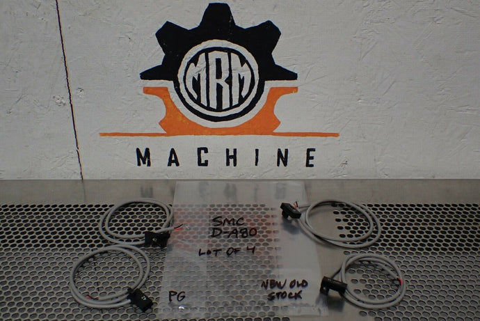 SMC D-A80 Reed Switches New Old Stock (Lot of 4) See All Pictures - MRM Machine