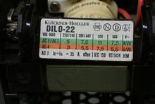 Load image into Gallery viewer, Klockner-Moeller DIL0-22 Contactor 110V 60Hz Coil New Old Stock (Lot of 2)
