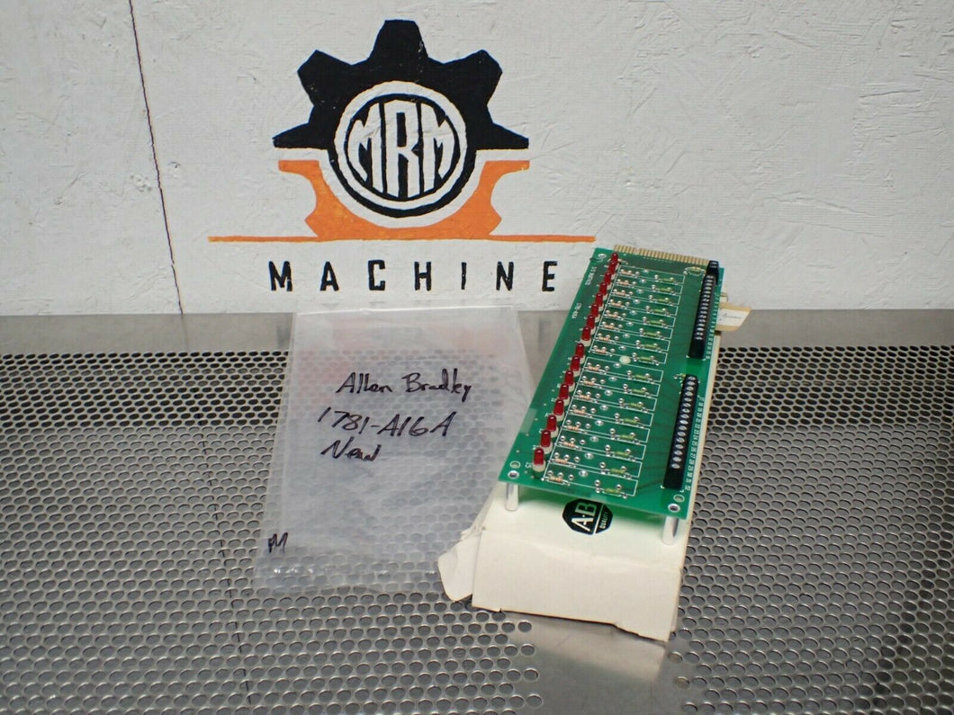 Allen Bradley 1781-A16A PC Board New In Box See All Pictures