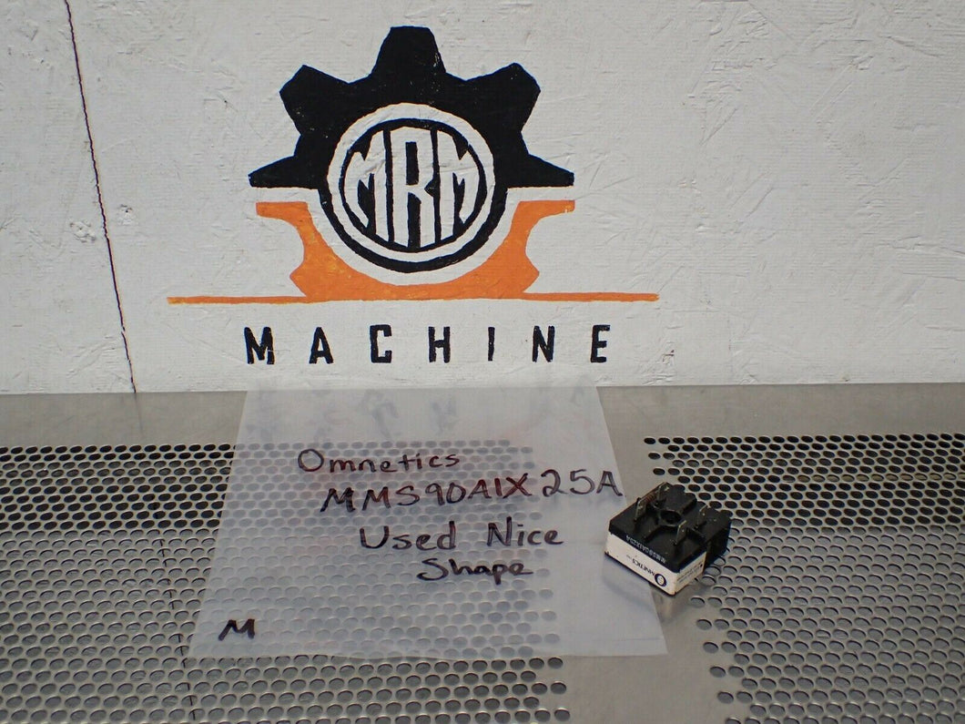 Omnetics MMS90A1X25A Solid State Relay Used With Warranty See All Pictures