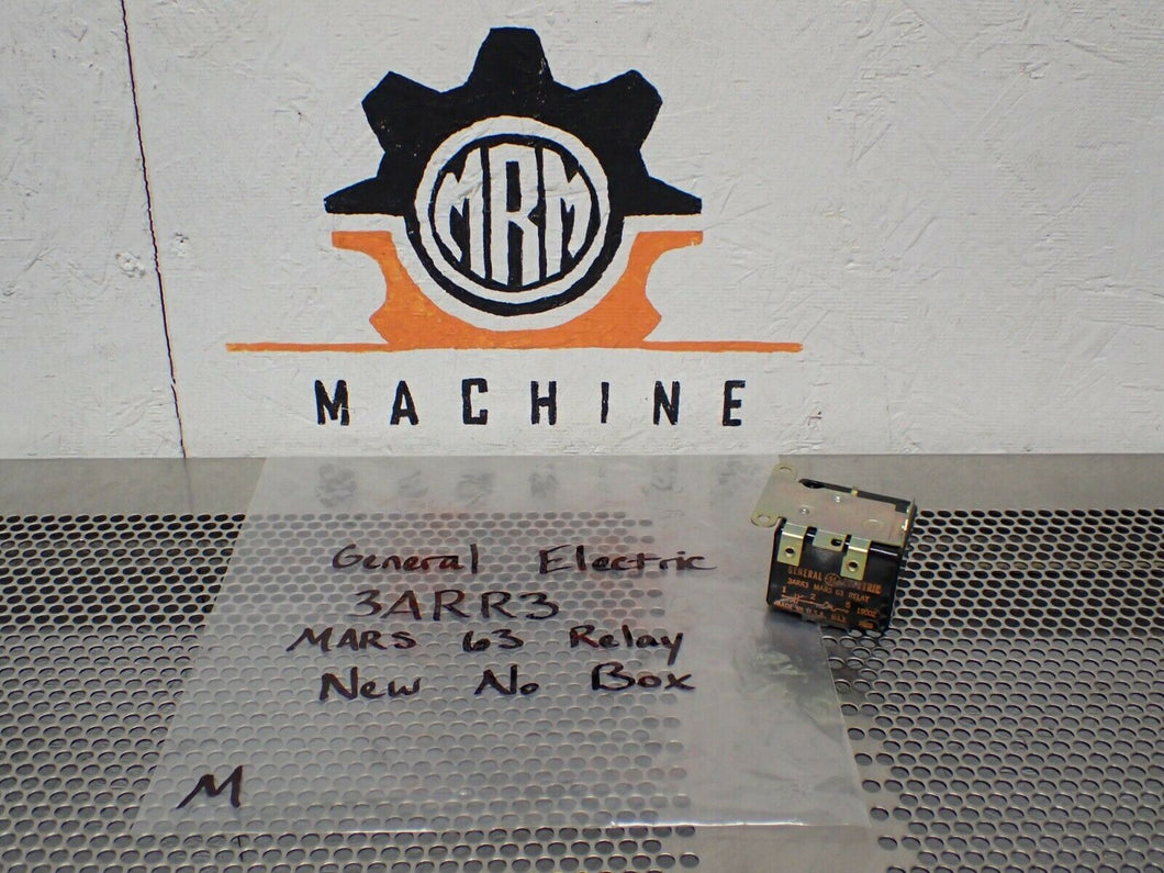 General Electric 3ARR3 MARS 63 Relay New No Box See All Pictures
