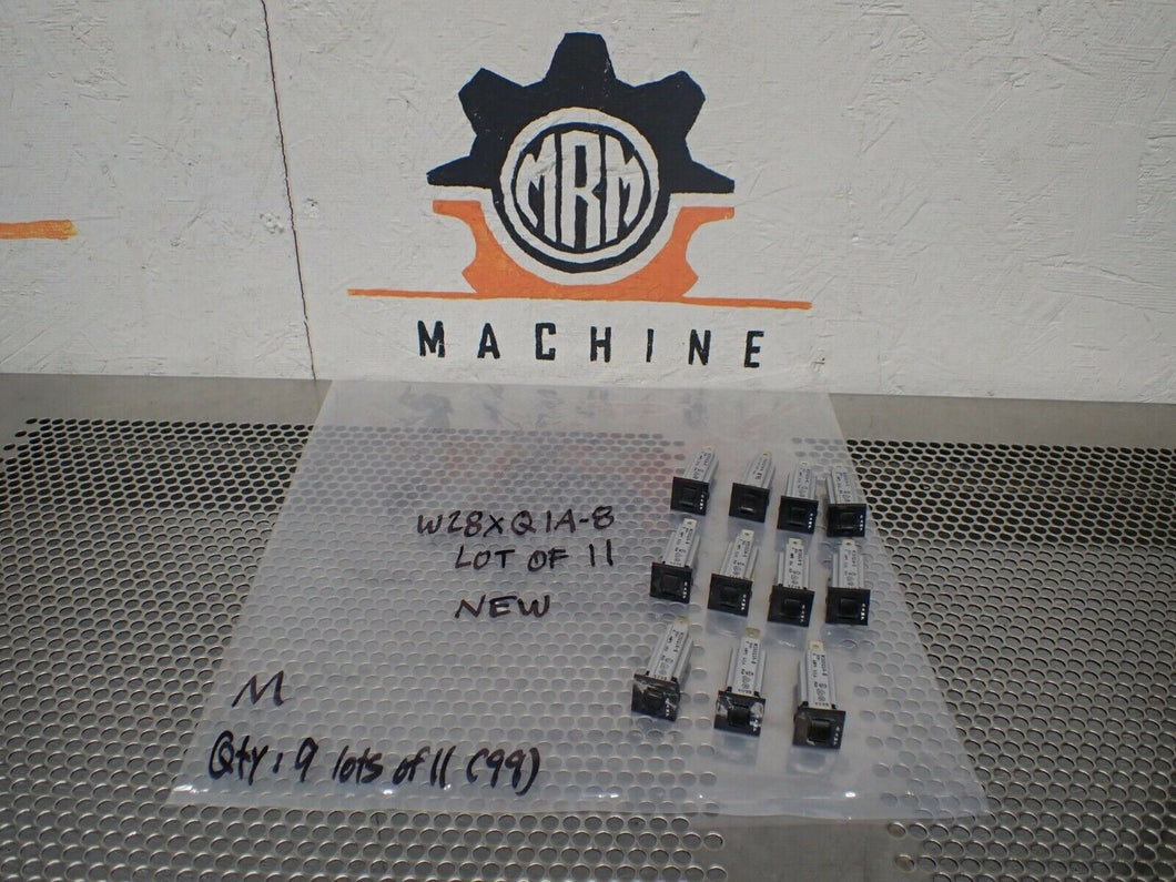 W28XQ1A-8 50V 8Amps Circuit Breakers New Old Stock (Lot of 11) See All Pictures