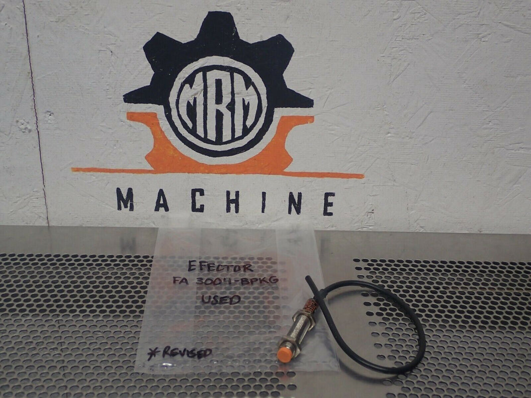 IFM Efector FA-3004-BPKG Proximity Sensor Used With Warranty See All Pictures