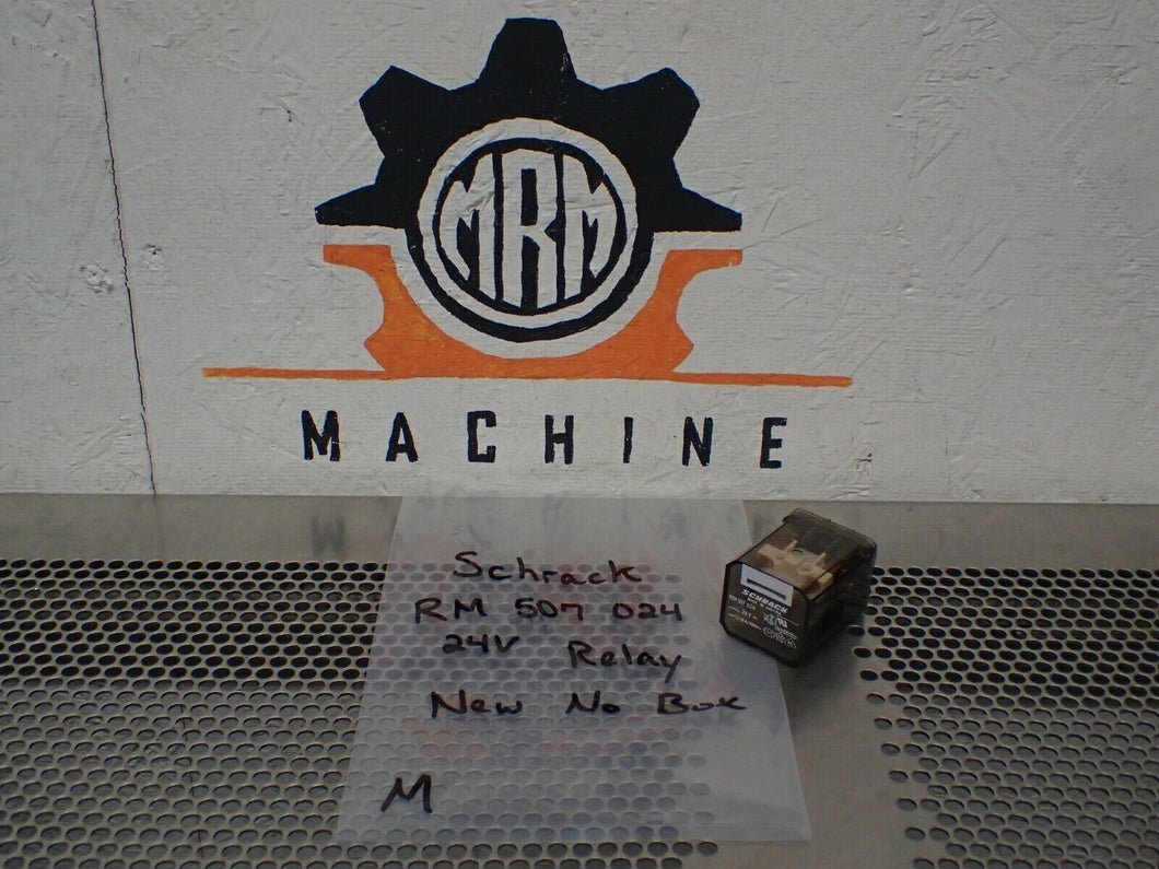 Schrack RM 507 024 Relay 24V New No Box See All Pictures