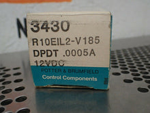 Load image into Gallery viewer, Potter &amp; Brumfield R10-E1-L2-V185 Relay 12VDC New In Box See All Pictures
