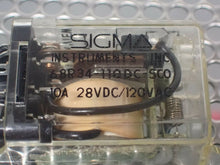 Load image into Gallery viewer, Sigma 68R34-110DC-SCO Relays New No Box (Lot of 4) See All Pictures
