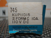Load image into Gallery viewer, Potter &amp; Brumfield KUP11D15 110V Relays New Old Stock (Lot of 4)
