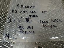Load image into Gallery viewer, REDARR RS 549-MQ1 7503 Rotary Solenoids 15 Degree Used With Warranty (Lot of 3)
