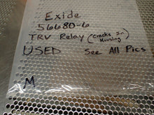 Load image into Gallery viewer, Exide 56680-6 TRV Relay Used With Warranty (Cracks In Housing) See All Pictures
