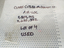 Load image into Gallery viewer, Clark-Cutler-McDermott Co. AIR-LOC 2,809,145 2,635,322 Machine Levers (Lot of 4)
