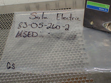 Load image into Gallery viewer, Sola Electric 83-05-260-2 Power Supply 120/240VAC 50-400Hz Used With Warranty
