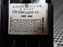 Load image into Gallery viewer, General Electric CR120K22003AA 230V 60Hz Time Delay Relay New See All Pictures
