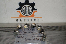 Load image into Gallery viewer, SCHRACK RL900096 Relays 8A 250V 110VAC 2K Ohms New No Box (Lot of 7) See Pics
