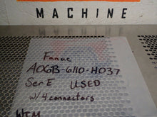 Load image into Gallery viewer, Fanuc A06B-6110-H037 Ser E Servo Drive Used With Warranty See All Pictures

