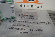 Load image into Gallery viewer, Phoenix Contact QUINT-PS/1AC/24DC/20 2866776 Power Supply 100-240V 50/60Hz Used
