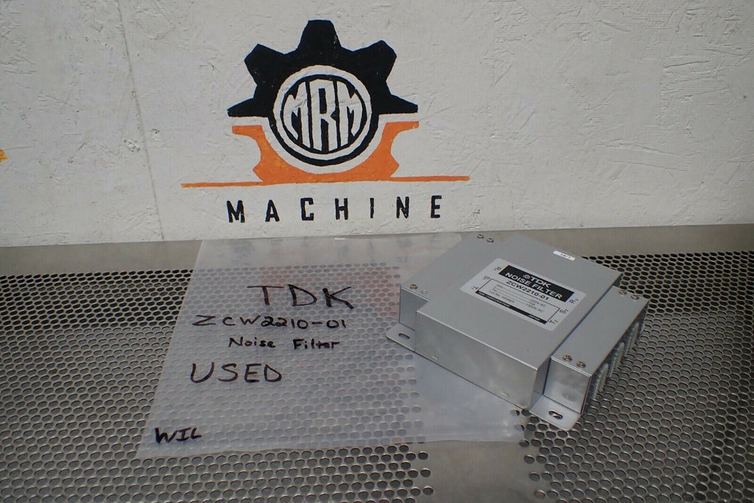 TDK ZCW2210-01 Noise Filter Used With Warranty See All Pictures