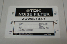 Load image into Gallery viewer, TDK ZCW2210-01 Noise Filter Used With Warranty See All Pictures
