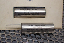 Load image into Gallery viewer, DUNCO Type RR1A Reed Relays 12VDC Coil 360 Ohms New No Box (Lot of 2)
