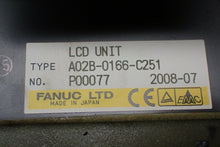 Load image into Gallery viewer, FANUC A02B-0166-C251 LCD Unit Interface Panel &amp; A20B-2002-0130/17G Used Warranty
