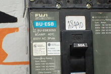 Load image into Gallery viewer, Fuji Electric BU-ESB3050 Circuit Breaker 50A 600VAC 3 Pole Used With Warranty
